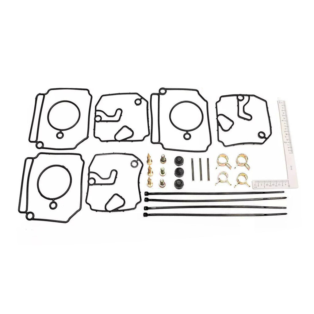 3x Carburetor Rebuild Kit Suitable For Yamaha 2-Stroke 40HP / 50HP Outboard Motor