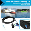 Trim Tilt Switch Assembly Kit Suitable For Johnson Evinrude Outboard 5006358